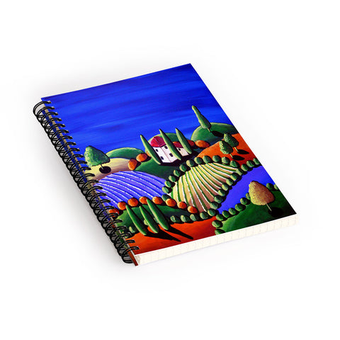 Renie Britenbucher Tuscan Sun Spiral Notebook