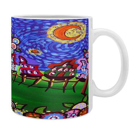 Renie Britenbucher Van Gogh Sky Coffee Mug