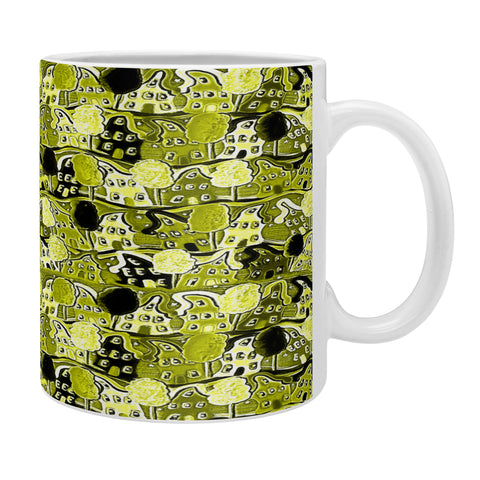 Renie Britenbucher Yellow Green Neighborhood Coffee Mug