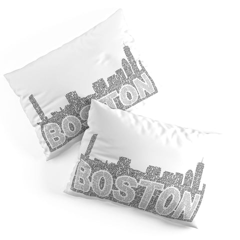 Restudio Designs Boston Skyline 1 Pillow Shams