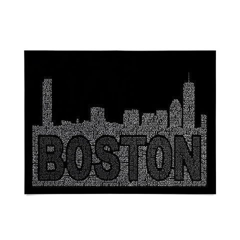 Restudio Designs Boston Skyline 2 Poster