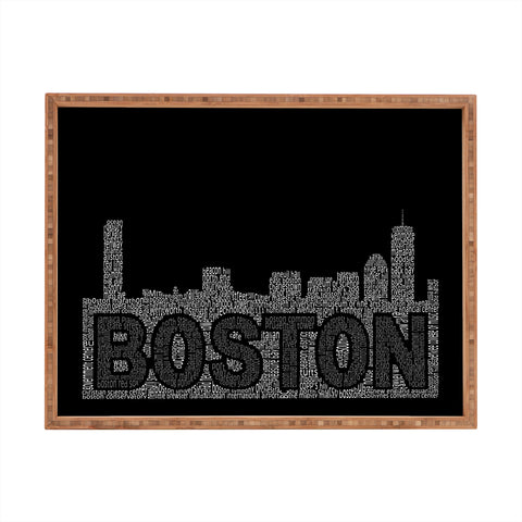 Restudio Designs Boston Skyline 2 Rectangular Tray