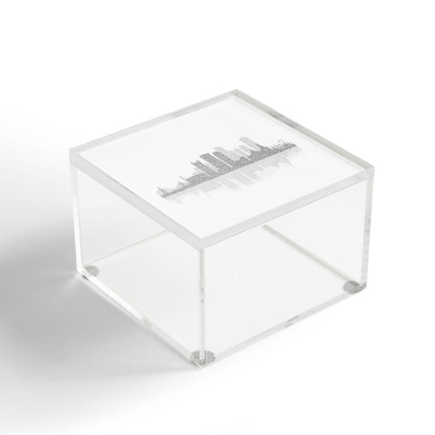 Restudio Designs Boston Skyline Reflection Acrylic Box
