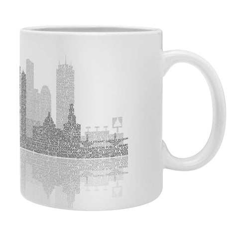 Restudio Designs Boston Skyline Reflection Coffee Mug