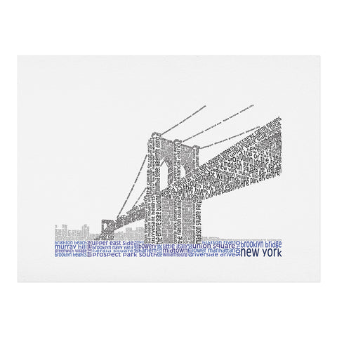 Restudio Designs Brooklyn Bridge Art Print