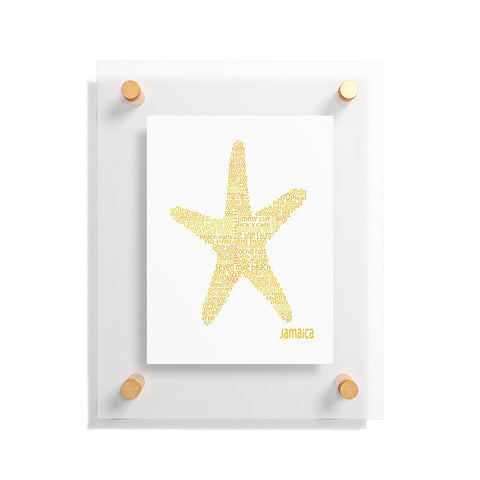Restudio Designs Jamaica Starfish Floating Acrylic Print