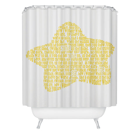 Restudio Designs Little Star Shower Curtain