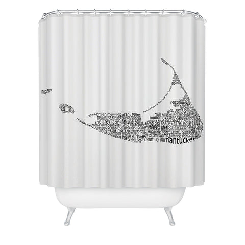 Restudio Designs Nantucket 1 Shower Curtain