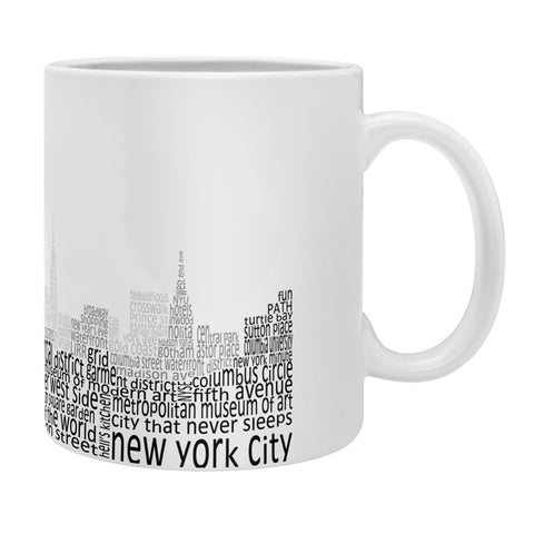 Restudio Designs New York Skyline 1 Coffee Mug