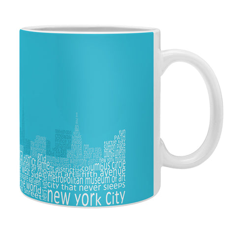 Restudio Designs New York Skyline 3 Coffee Mug