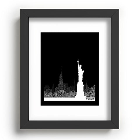 Restudio Designs New York Skyline 4 Recessed Framing Rectangle