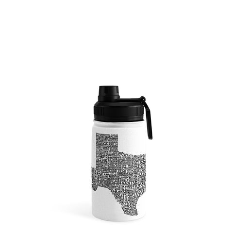 Restudio Designs Texas Map Water Bottle