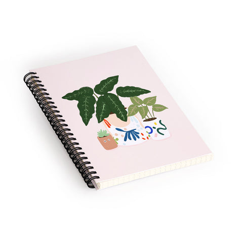 Rhianna Marie Chan Potted Spiral Notebook