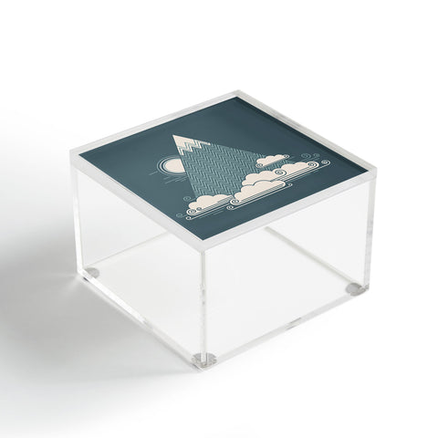 Rick Crane Cloud Mountain Acrylic Box