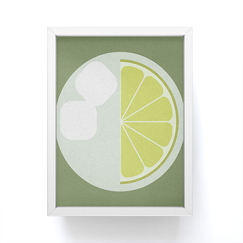 Rick Crane Time for a Drink clock18 Framed Mini Art Print