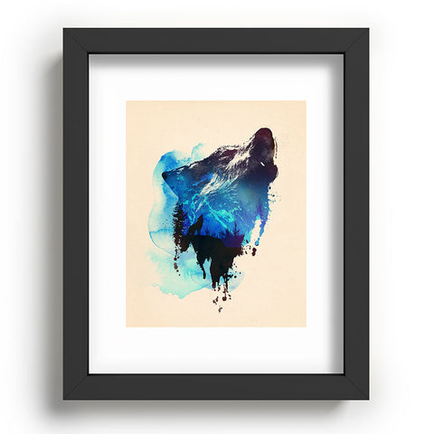 Robert Farkas Alone As A Wolf Recessed Framing Rectangle