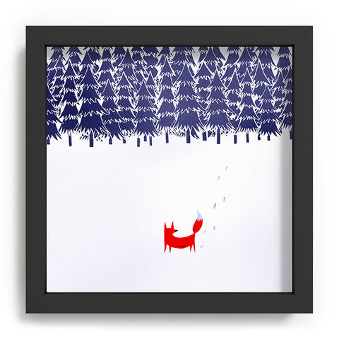 Robert Farkas Alone In The Forest Recessed Framing Square