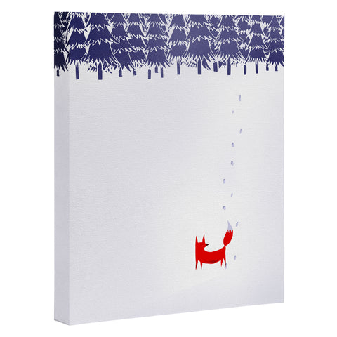 Robert Farkas Alone In The Forest Art Canvas