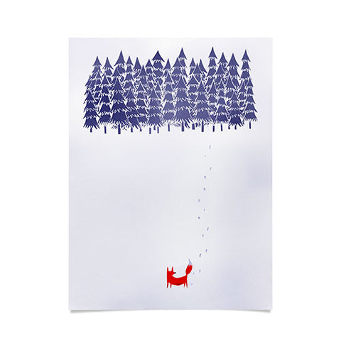 Robert Farkas Alone In The Forest Poster