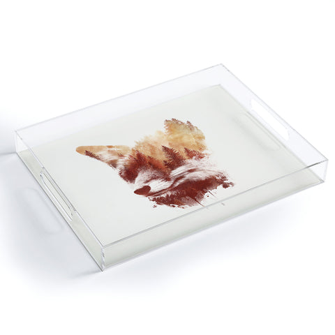Robert Farkas Blind Fox Acrylic Tray