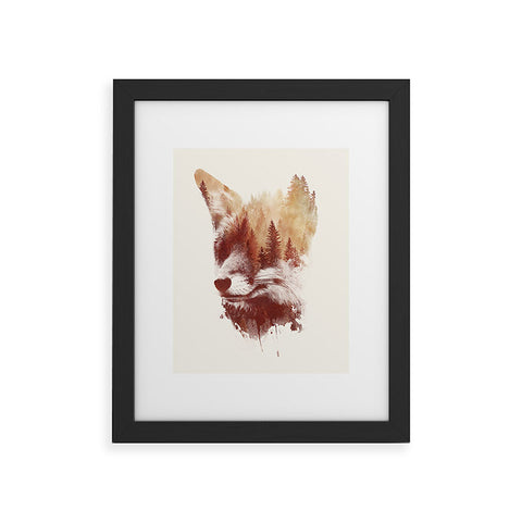 Robert Farkas Blind Fox Framed Art Print