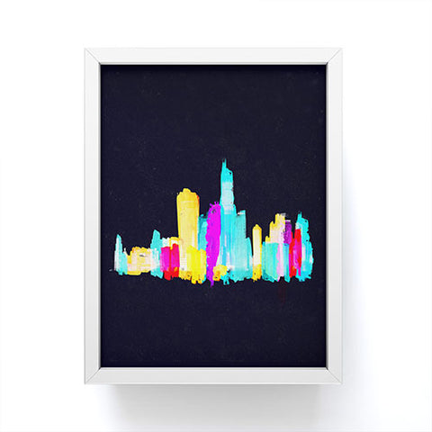 Robert Farkas Colour City Framed Mini Art Print
