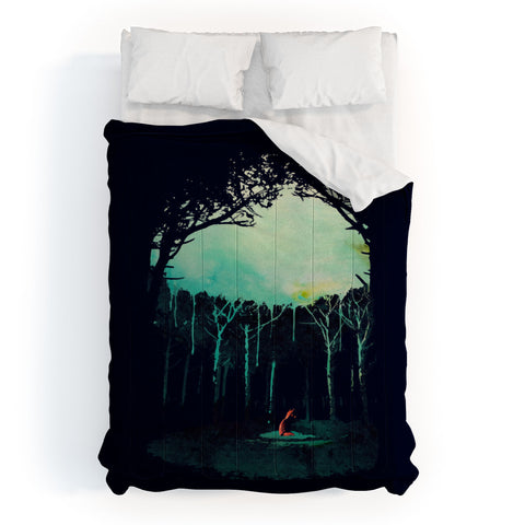 Robert Farkas Deep In The Forest Comforter