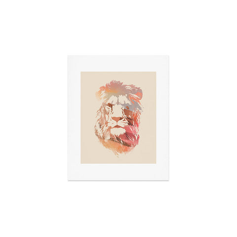 Robert Farkas Desert lion Art Print