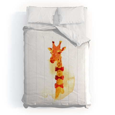 Robert Farkas Elegant Giraffe Comforter