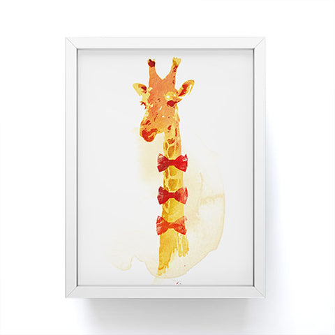Robert Farkas Elegant Giraffe Framed Mini Art Print