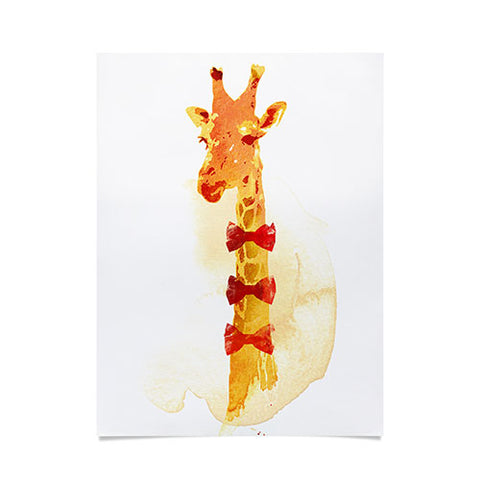 Robert Farkas Elegant Giraffe Poster
