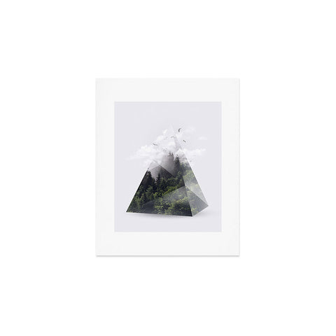 Robert Farkas Forest triangle Art Print