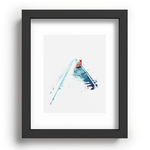 Robert Farkas From nowhere to nowhere Recessed Framing Rectangle