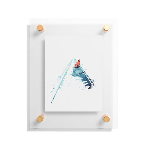 Robert Farkas From nowhere to nowhere Floating Acrylic Print