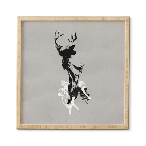 Robert Farkas Last time I was a deer Framed Wall Art