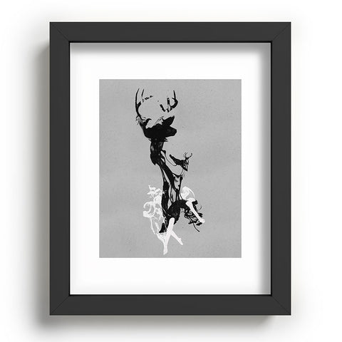 Robert Farkas Last time I was a deer Recessed Framing Rectangle