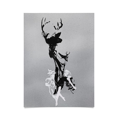 Robert Farkas Last time I was a deer Poster