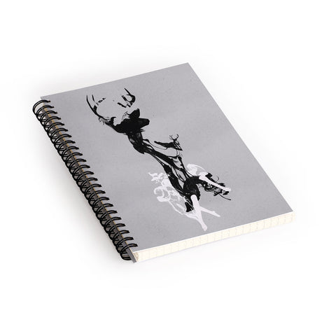 Robert Farkas Last time I was a deer Spiral Notebook