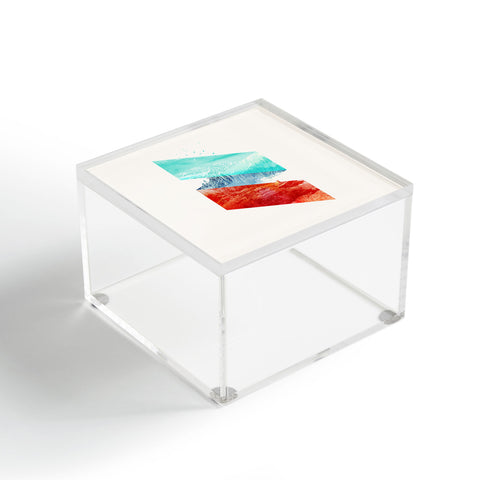 Robert Farkas Mountain stripes Acrylic Box