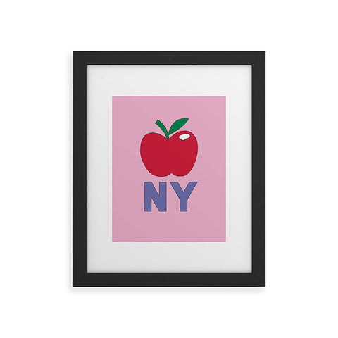 Robert Farkas NY apple Framed Art Print