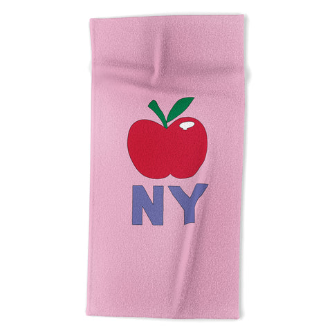 Robert Farkas NY apple Beach Towel
