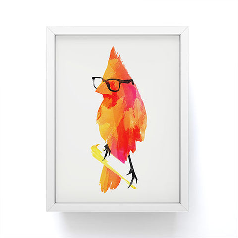 Robert Farkas Punk Bird Framed Mini Art Print
