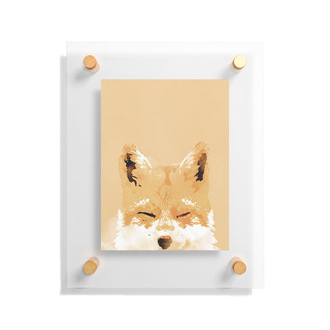 Robert Farkas Smiling fox Floating Acrylic Print