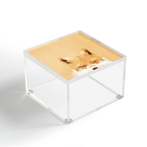 Robert Farkas Smiling fox Acrylic Box
