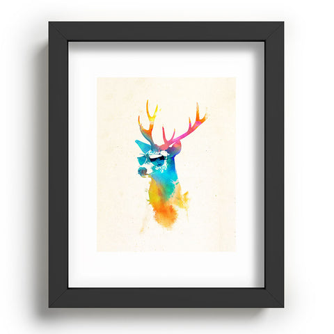 Robert Farkas Sunny stag Recessed Framing Rectangle