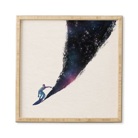 Robert Farkas Surfing In The Universe Framed Wall Art