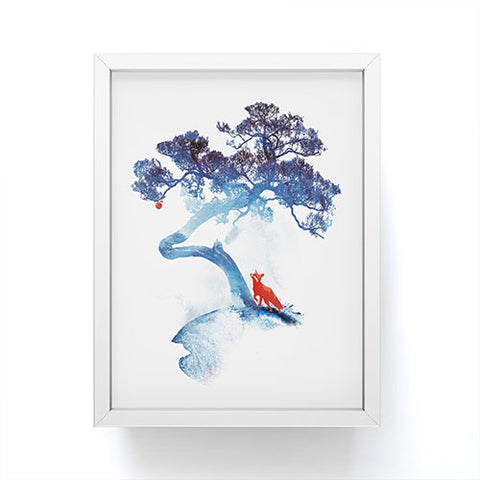 Robert Farkas The last apple tree Framed Mini Art Print