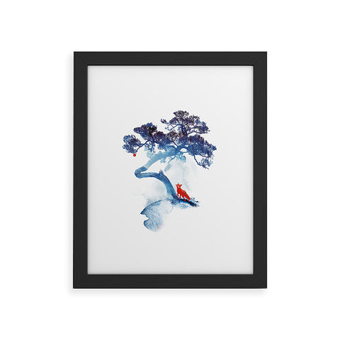 Robert Farkas The last apple tree Framed Art Print