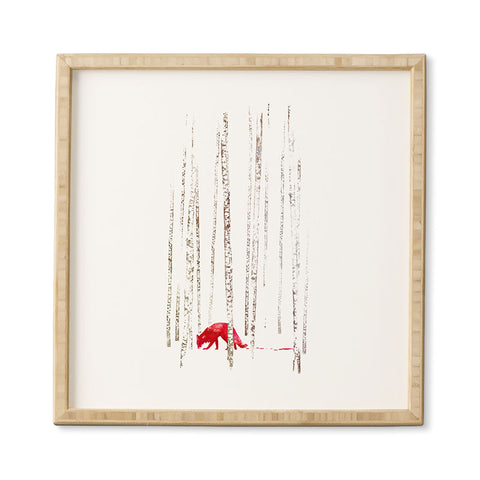 Robert Farkas There is nowhere to run Framed Wall Art