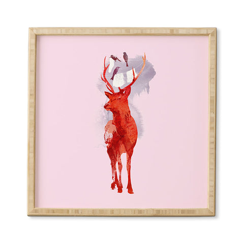 Robert Farkas Useless Deer Framed Wall Art